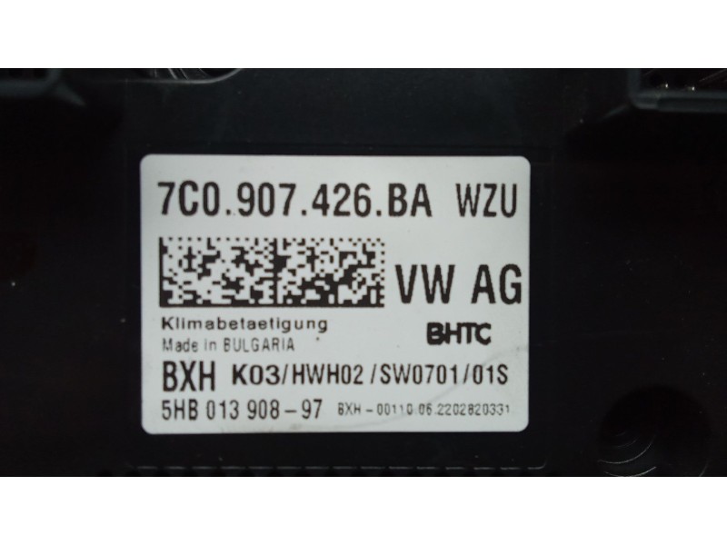 Recambio de mando calefaccion / aire acondicionado para volkswagen crafter furgoneta (sy_, sx_) 2.0 tdi referencia OEM IAM 7C090
