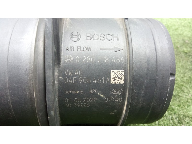 Recambio de caudalimetro para volkswagen crafter furgoneta (sy_, sx_) 2.0 tdi referencia OEM IAM 0280218486 - 04E906461A 3.PINES