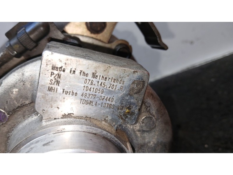 Recambio de turbocompresor para volkswagen crafter 30-50 furgoneta (2e_) 2.5 tdi referencia OEM IAM 4937707440  