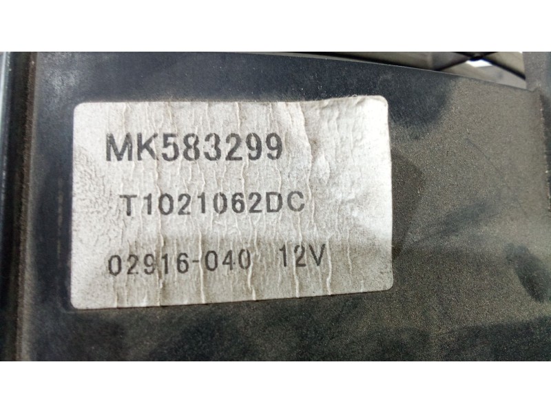 Recambio de electroventilador para fuso (mitsubishi) canter 7c18 referencia OEM IAM T1009117C Ø280MM 
