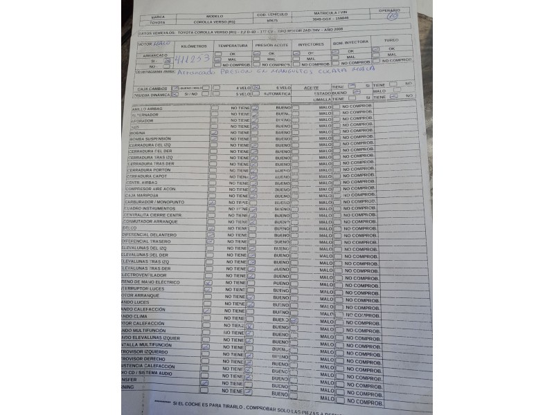 toyota corolla verso (zer_, zze12_, r1_) del año 2008