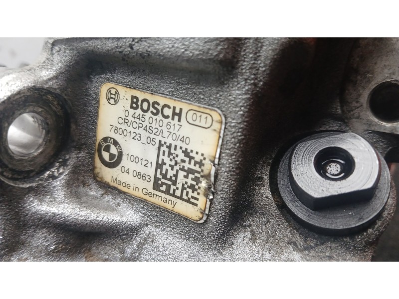 Recambio de bomba inyeccion para bmw x6 (e71, e72) xdrive 30 d referencia OEM IAM 0445010617 BOSCH 2 PINES
