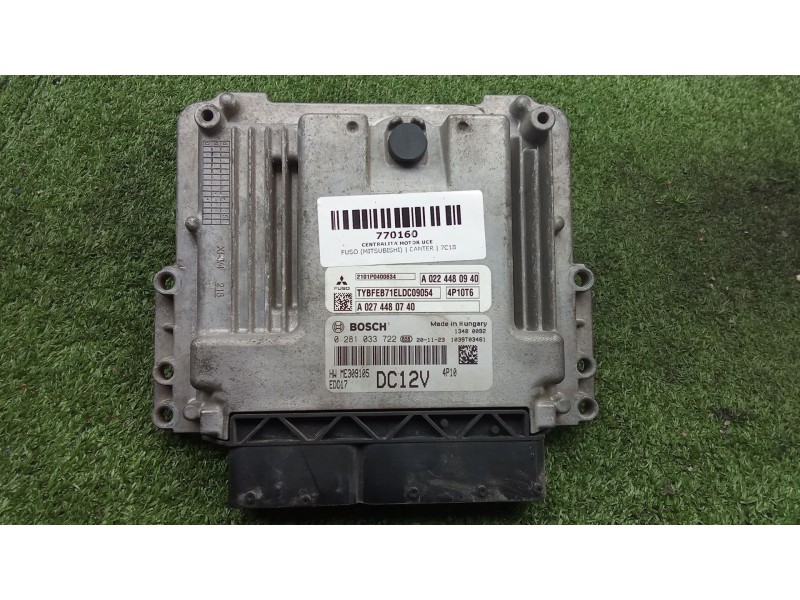 Recambio de centralita motor uce para fuso (mitsubishi) canter 7c18 referencia OEM IAM 0281033722 - A0274480740 - A0224480940 ED