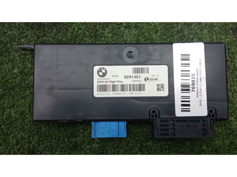Recambio de modulo electronico para bmw 6 gran coupe (f06) 640 d referencia OEM IAM 9291451  
