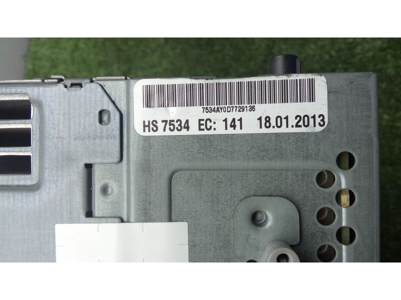 Recambio de sistema audio / radio cd para bmw 6 gran coupe (f06) 640 d referencia OEM IAM 929339501  