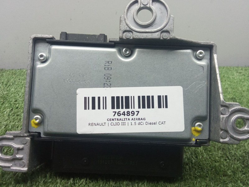 Recambio de centralita airbag para renault clio iii 1.5 dci diesel cat referencia OEM IAM 610796100 - 8200854865  
