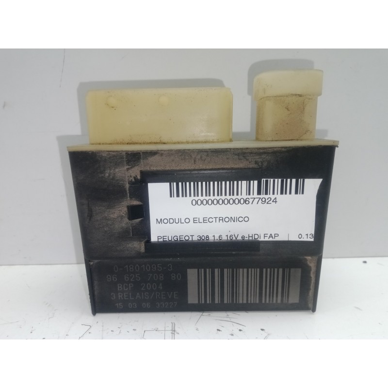 Recambio de modulo electronico para peugeot 308 1.6 16v e-hdi fap referencia OEM IAM 9662570880-018010953  