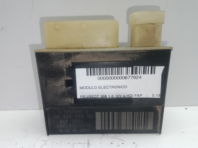 Recambio de modulo electronico para peugeot 308 1.6 16v e-hdi fap referencia OEM IAM 9662570880-018010953  