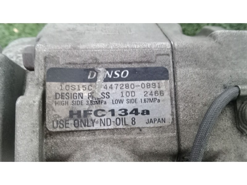 Recambio de compresor aire acondicionado para fuso (mitsubishi) canter 7c18 referencia OEM IAM 4472800891 7.CANALES - 10S15C DEN