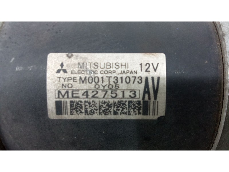 Recambio de motor arranque para fuso (mitsubishi) canter 7c18 referencia OEM IAM ME427513 - M001T31073 9.DIENTES 