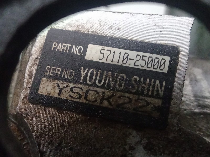 Recambio de bomba servodireccion para hyundai accent (x3) 1.5 12v cat referencia OEM IAM 5711025000  