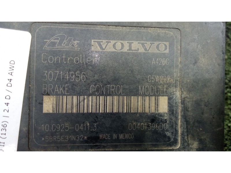 Recambio de abs para volvo xc70 ii (136) 2.4 d / d4 awd referencia OEM IAM P30714952 - 30714956  