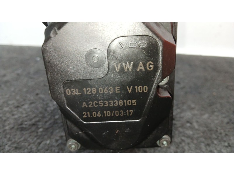 Recambio de caja mariposa para seat exeo (3r2) 2.0 tdi referencia OEM IAM 03L128063E - A2C5338105 VDO 5 PINES