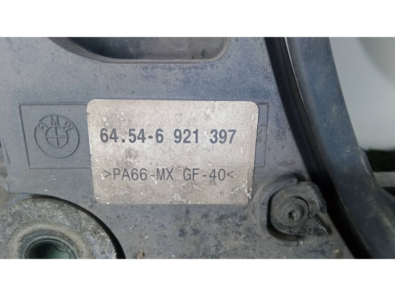 Recambio de electroventilador radiador aire acondicionado para bmw 5 (e39) 530 d referencia OEM IAM 64546921397 Ø410MM 
