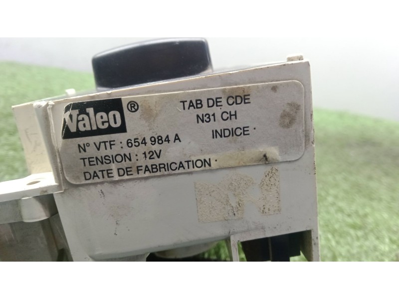 Recambio de mando calefaccion / aire acondicionado para citroën berlingo 1.9 d referencia OEM IAM 654984A  VALEO
