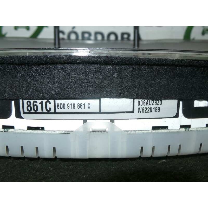Recambio de cuadro instrumentos para audi a4 berlina (b5) 1.8 20v referencia OEM IAM 8D0919861C  