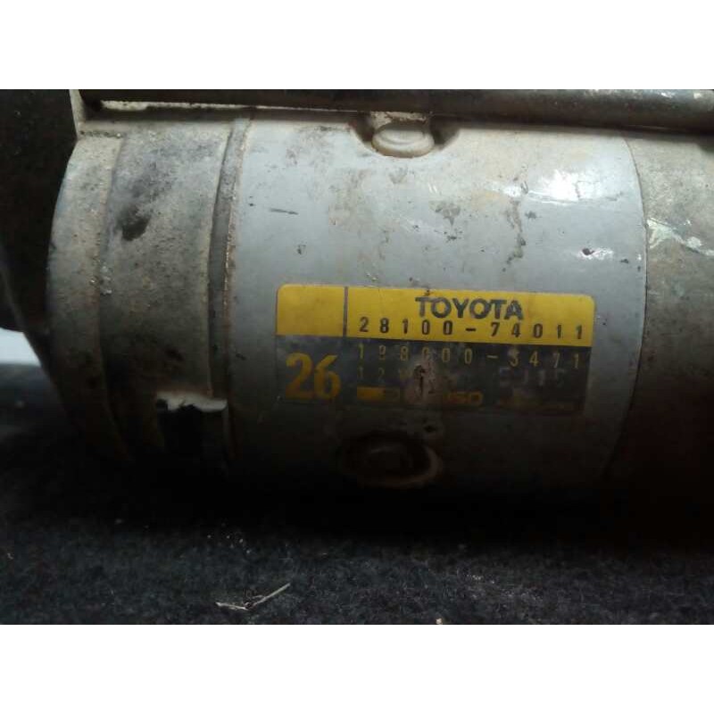 Recambio de motor arranque para toyota camry (v10) referencia OEM IAM 2810074011-1280003471  