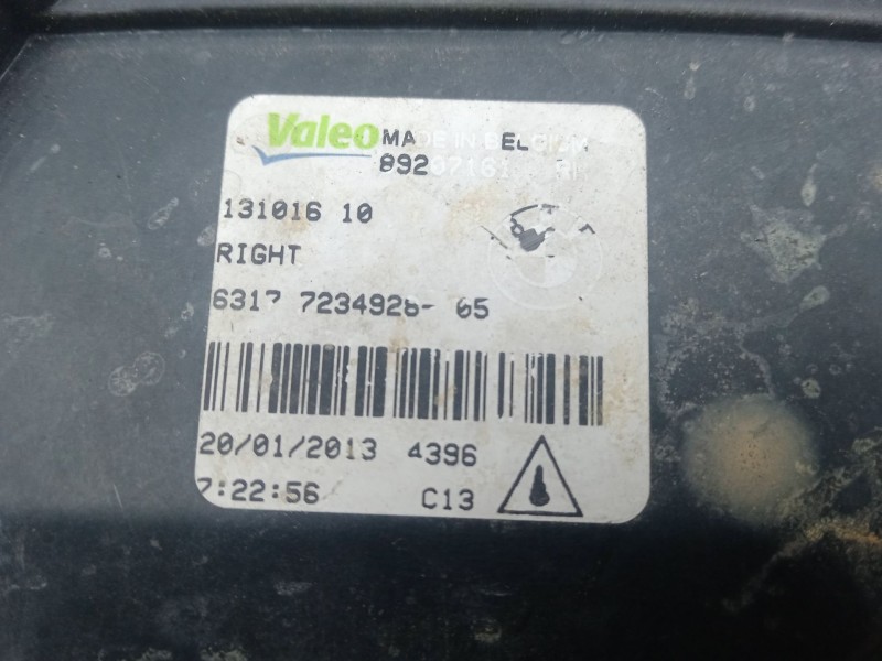 Recambio de faro antiniebla izquierdo para bmw 6 gran coupe (f06) 640 d referencia OEM IAM   