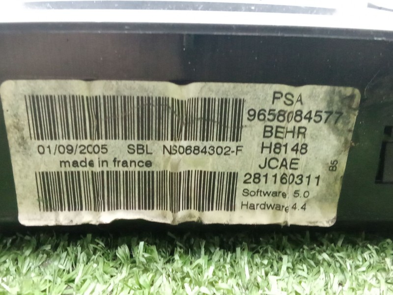Recambio de mando calefaccion / aire acondicionado para citroën c4 i (lc_) 1.6 hdi referencia OEM IAM 9658084577  