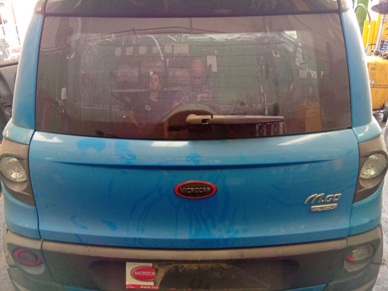 Recambio de porton trasero para microcar m.go 0.5 referencia OEM IAM   