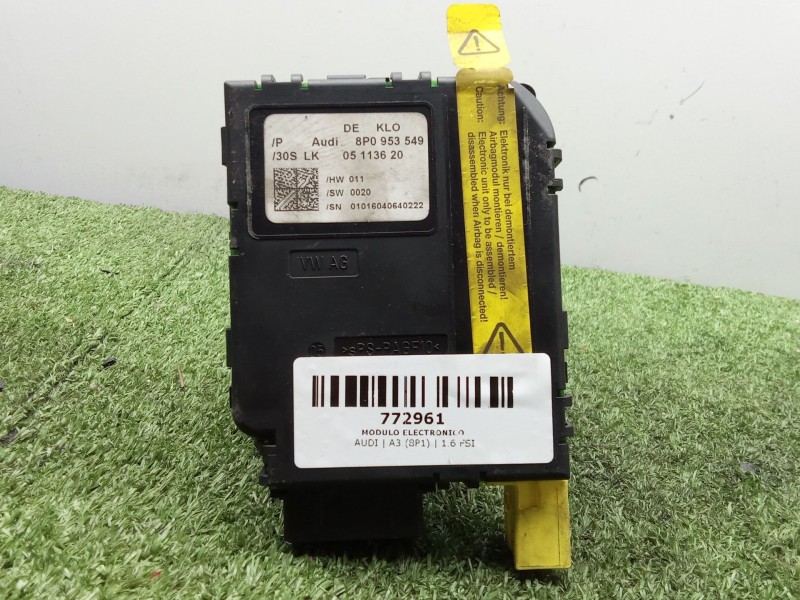 Recambio de modulo electronico para audi a3 (8p1) 1.6 fsi referencia OEM IAM 8P0953549 8.CONECTORES 