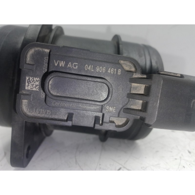 Recambio de caudalimetro para seat leon (5f1) 1.6 tdi referencia OEM IAM 04L906461B 4.PINES 