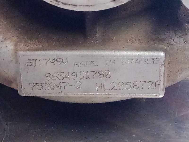 Recambio de turbocompresor para volvo s40 berlina 2.0 diesel cat referencia OEM IAM 9654931780-7538472  