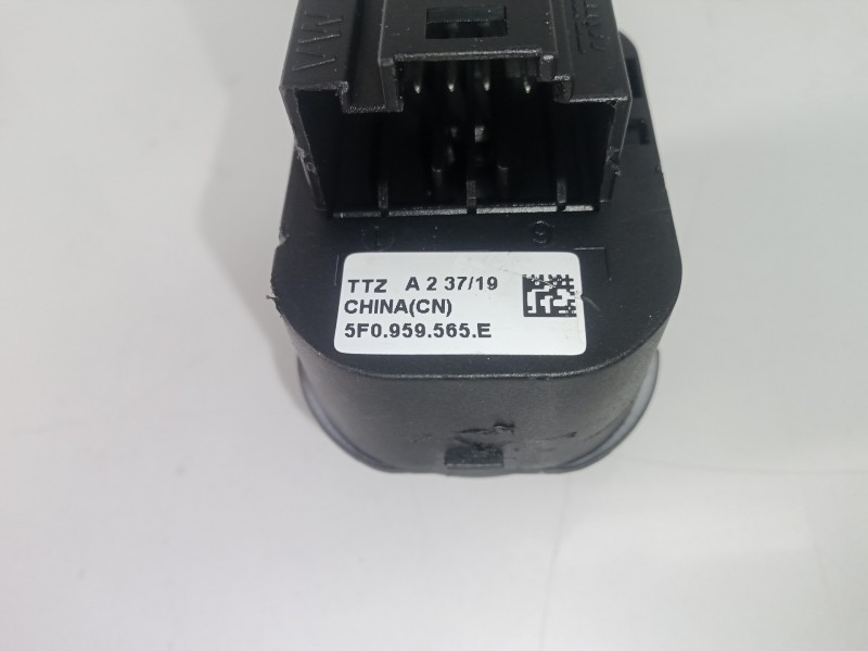 Recambio de mando retrovisor para seat leon (5f1) 2.0 16v tsi referencia OEM IAM 5F0959565E 6.PINES 
