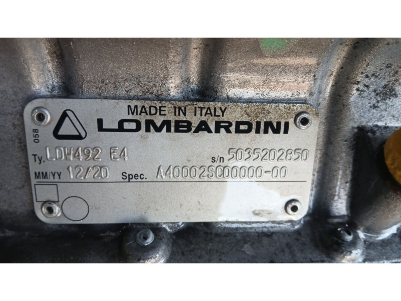 Recambio de motor completo para microcar m.go 0.5 referencia OEM IAM LDW492  