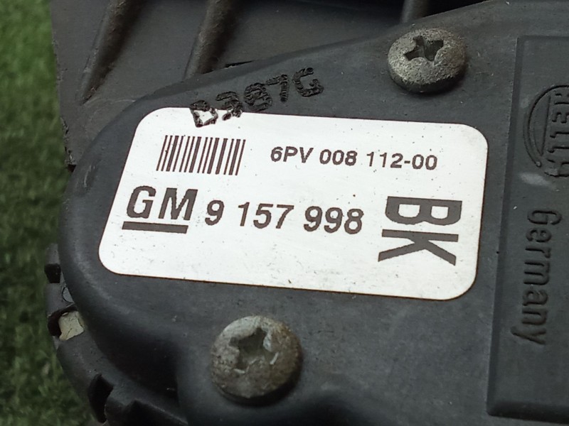 Recambio de potenciometro pedal para opel astra h (a04) 1.4 (l48) referencia OEM IAM 9157998 6.PINES 
