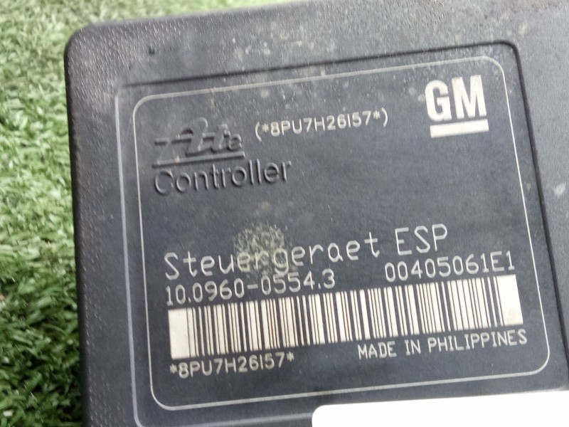 Recambio de abs para opel astra h (a04) 1.4 (l48) referencia OEM IAM 10096005543 - 00405061E1  ATE