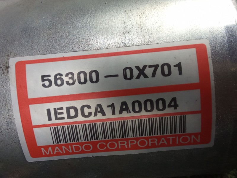Recambio de columna direccion para hyundai i10 i (pa) 1.2 referencia OEM IAM 563000X701 6.PINES 