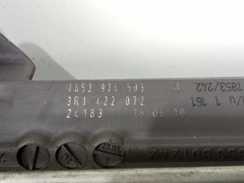 Recambio de cremallera direccion para seat exeo (3r2) 2.0 tdi referencia OEM IAM 3R1422072 1300MM HIDRAULICA