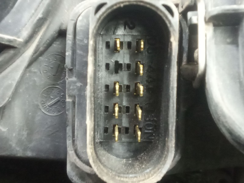 Recambio de faro derecho para seat ibiza iii (6l1) 1.9 sdi referencia OEM IAM 4451115R OPTICA SIMPLE 