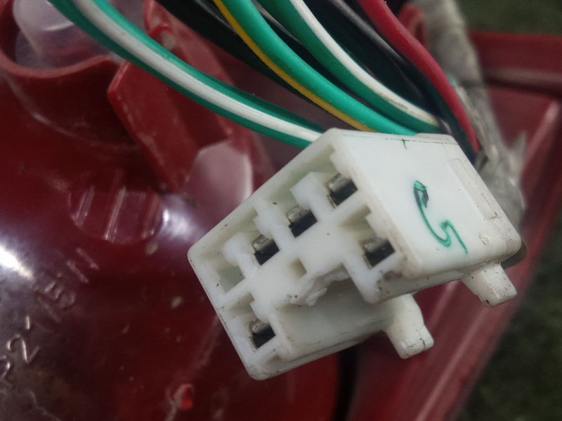 Recambio de piloto trasero derecho para hyundai atos (mx) 1.1 referencia OEM IAM 082211921R 5.PINES 