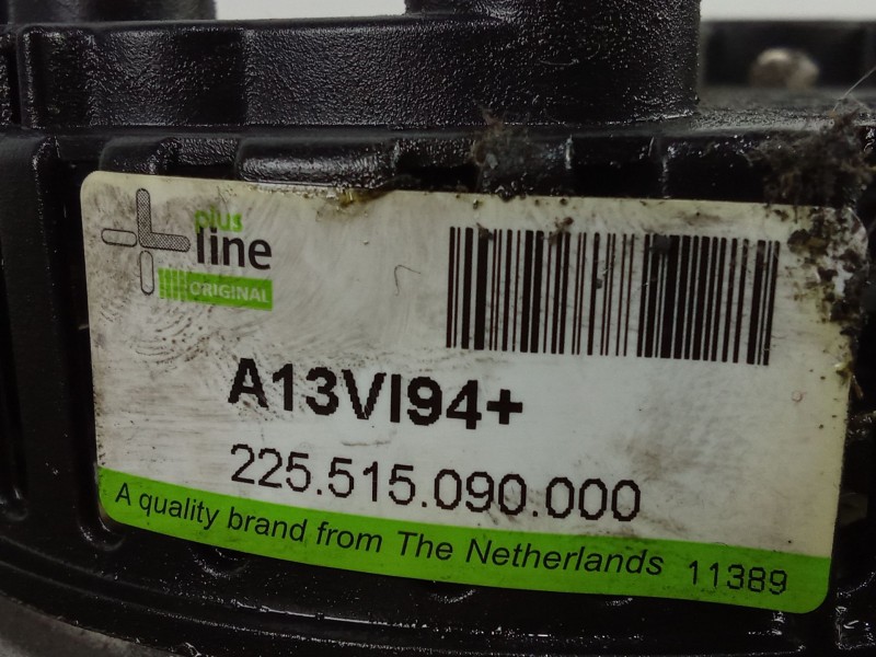Recambio de alternador para citroën zx (n2) 1.9 td referencia OEM IAM A13VI94 95AMP POLEA FIJA