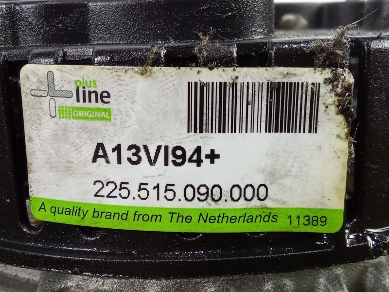 Recambio de alternador para citroën zx (n2) 1.9 td referencia OEM IAM A13VI94 95AMP POLEA FIJA