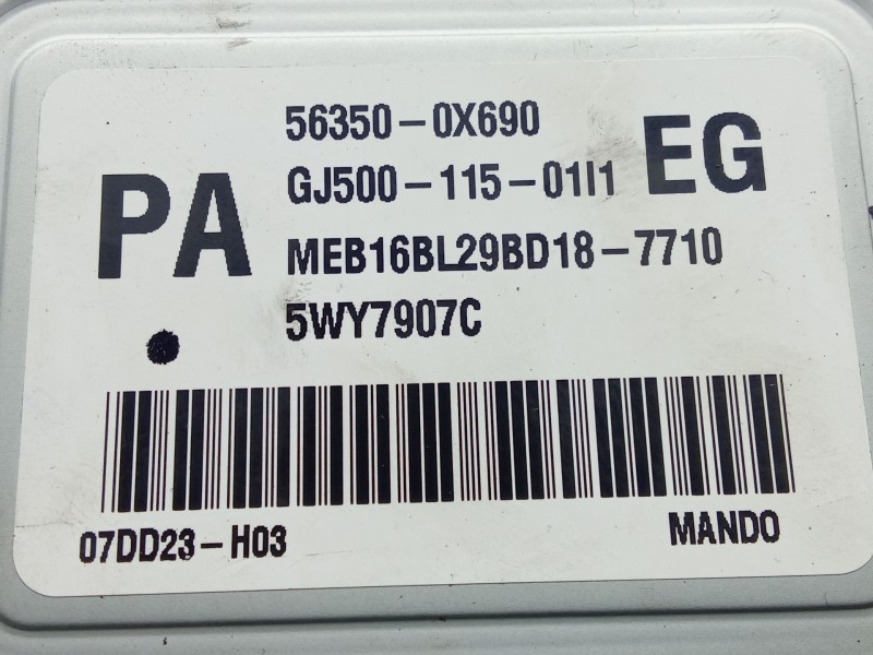 Recambio de modulo electronico para hyundai i10 i (pa) 1.2 referencia OEM IAM 563500X690  