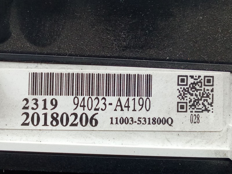 Recambio de cuadro instrumentos para kia carens iv 1.6 gdi referencia OEM IAM 94023A4190  