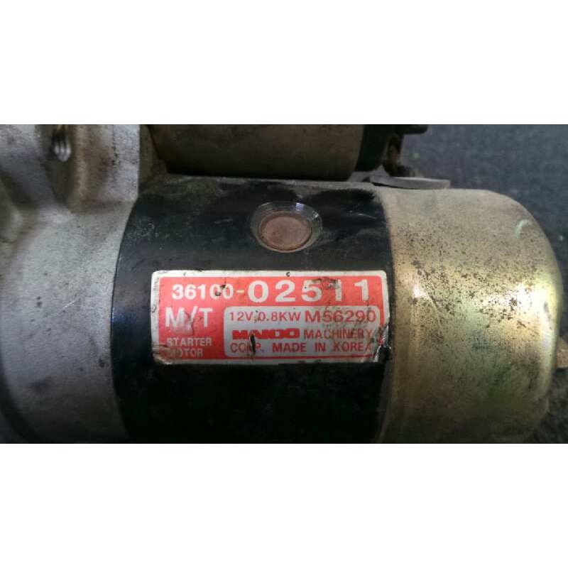 Recambio de motor arranque para hyundai atos (em) referencia OEM IAM 3610002511 MANDO M56290
