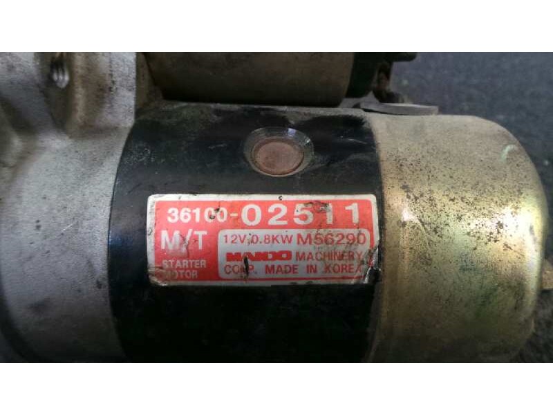 Recambio de motor arranque para hyundai atos (em) referencia OEM IAM 3610002511 MANDO M56290
