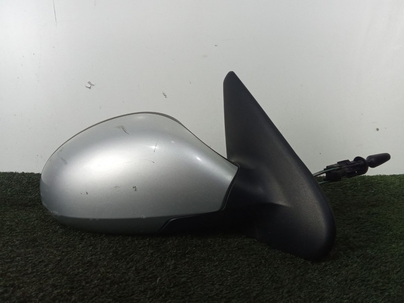 Recambio de retrovisor derecho para seat leon (1m1) 1.9 tdi referencia OEM IAM 075006 MANUAL - REDONDO GRIS