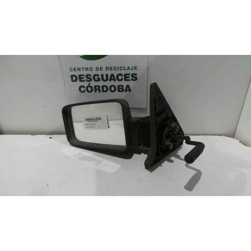 Recambio de retrovisor izquierdo para citroën bx berlina referencia OEM IAM  MANUAL NEGRO PLASTICO