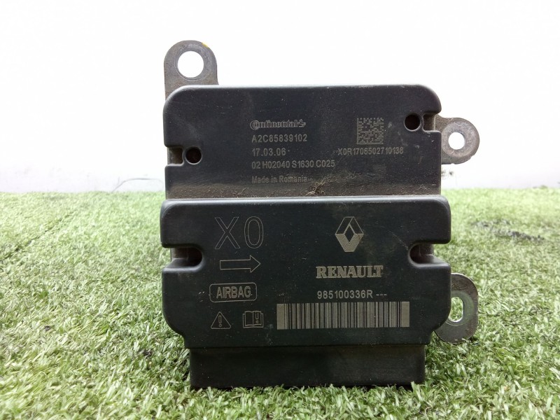 Recambio de centralita airbag para dacia dokker furgoneta/monovolumen 1.5 dci (feaj) referencia OEM IAM A2C85839102 - 985100336R