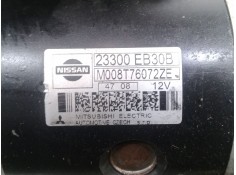 Recambio de motor arranque para nissan navara np300 (d40) 2.5 dci 4wd referencia OEM IAM 23300EB30B 11.DIENTES 2.0KW 2