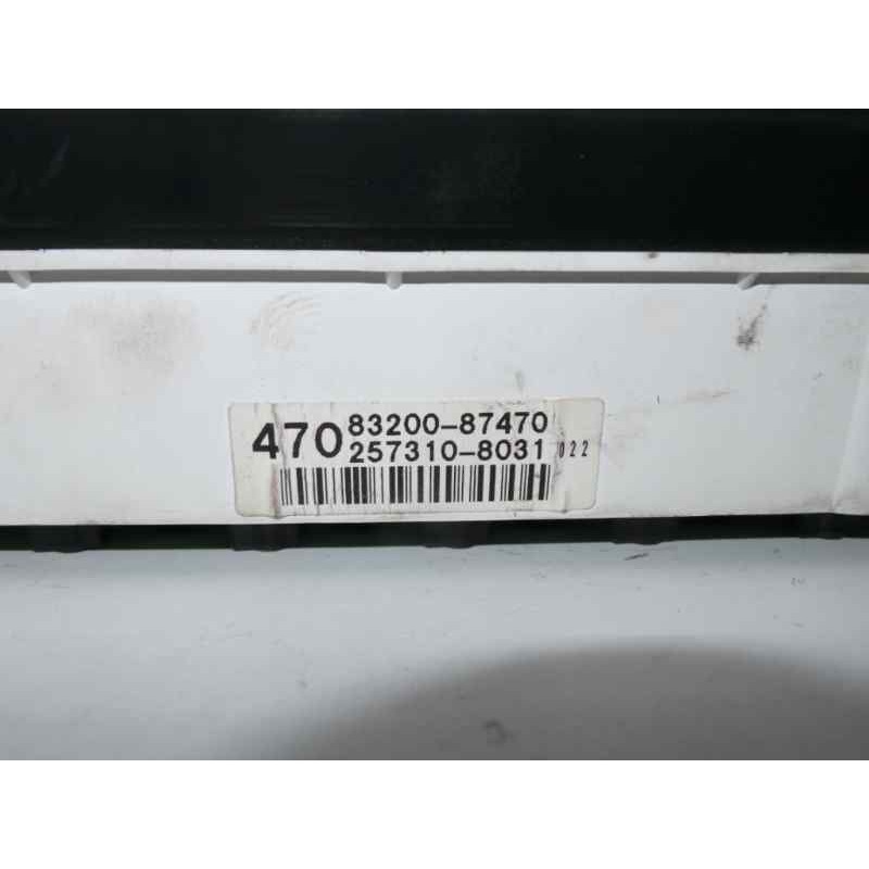 Recambio de cuadro instrumentos para daihatsu terios (j100) 1.3 cat referencia OEM IAM  DENSO CON CAMBIO AUTOMATICO
