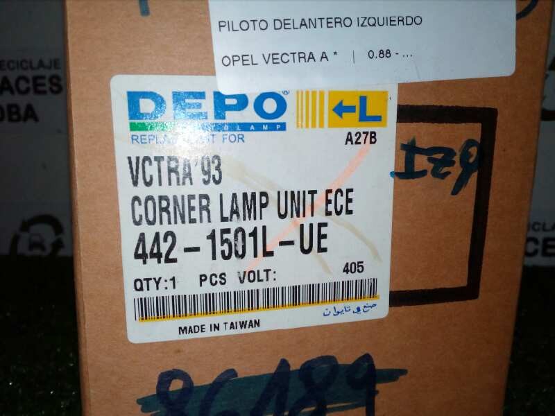 Recambio de piloto delantero izquierdo para opel vectra a referencia OEM IAM 14532161 SIN USAR - DEPO BLANCO