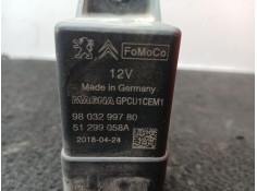 Recambio de rele para ford transit courier b460 monospace 1.5 ecoblue referencia OEM IAM 9803299780 - 51299058A   2