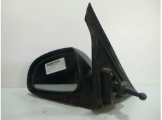 Recambio de retrovisor izquierdo para hyundai accent (lc) 1.3 cat referencia OEM IAM  MANUAL NEGRO PLASTICO