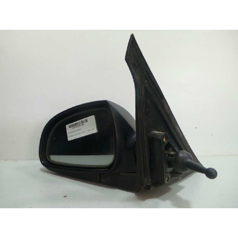 Recambio de retrovisor izquierdo para hyundai accent (lc) 1.3 cat referencia OEM IAM  MANUAL NEGRO PLASTICO